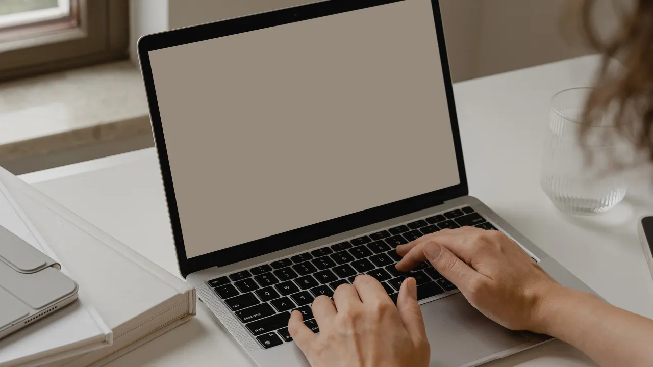 Dietitian website designer writing a blog on how to turn private practice website visitors into paying clients